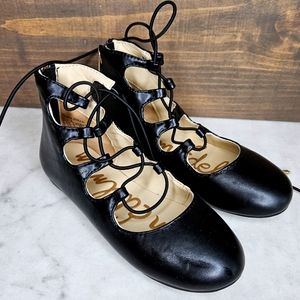 NEW Sam Edelman toddler girl size 11 black flats